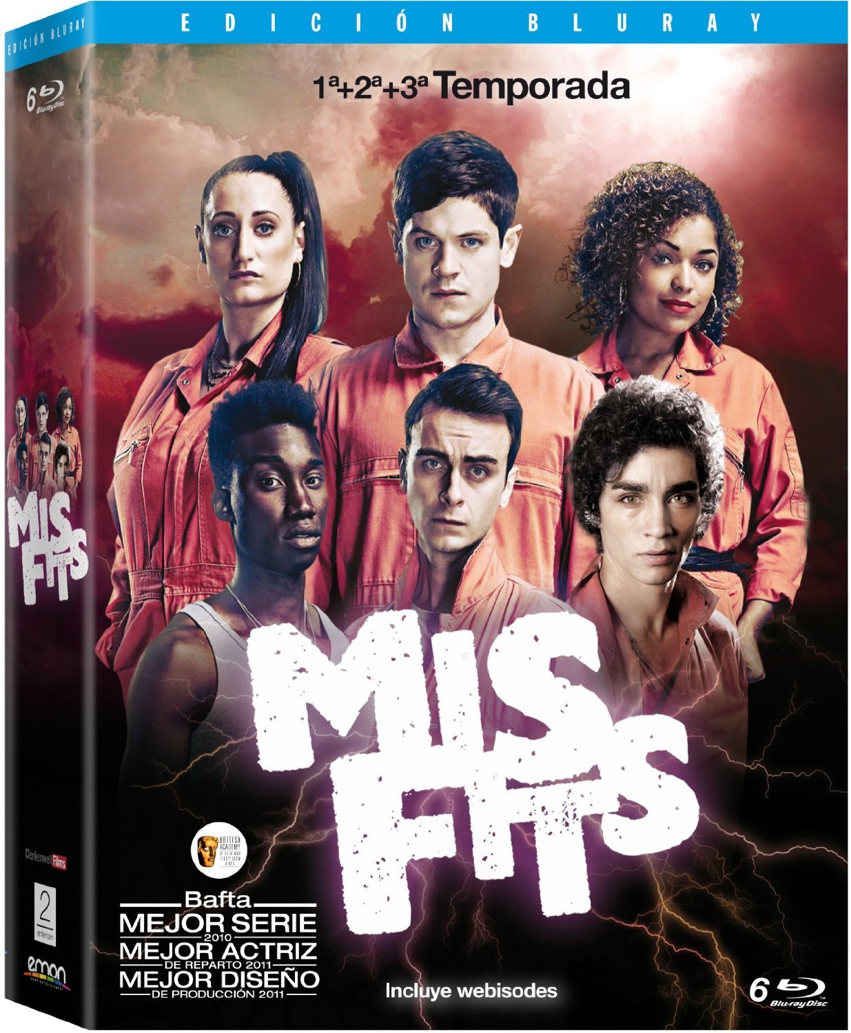 Misfits - Temporadas 1, 2 Y 3 --- IMPORT ZONE B --- Films