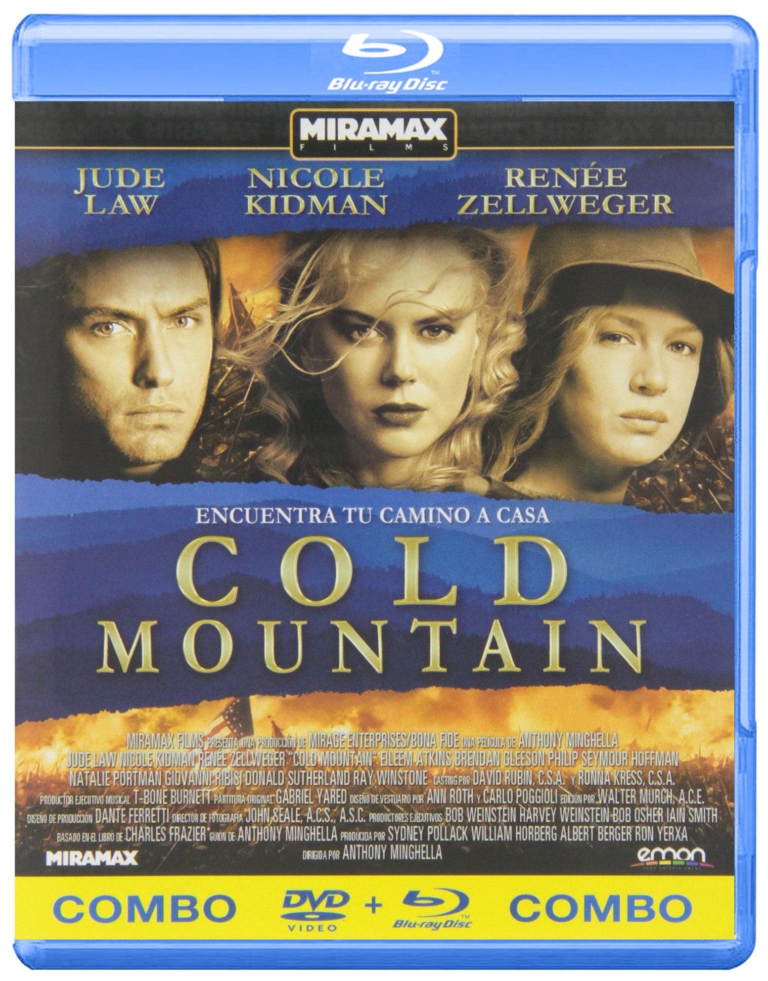 Cold Mountain (BD + DVD) (Blu-Ray) (Import) (Keine Deutsche Sprache) (2013) Jude Law; Anthony Minghella Films