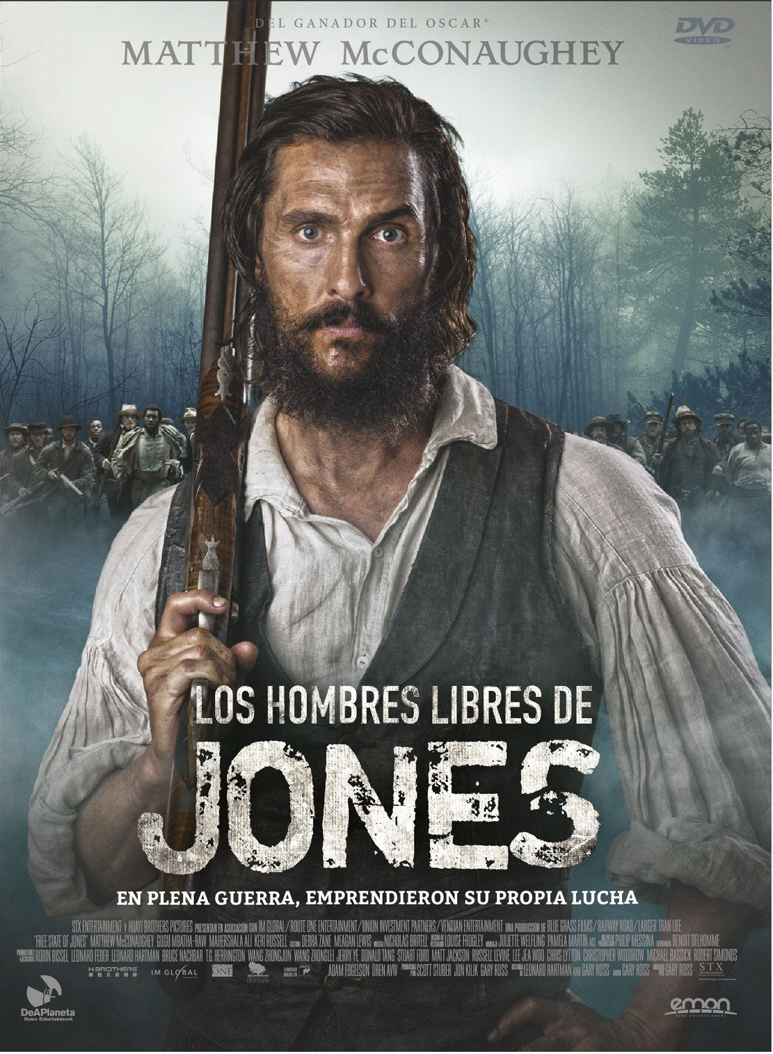 Free State of Jones (LOS HOMBRES LIBRES DE JONES, Spanien Import, siehe Details für Sprachen) Movies