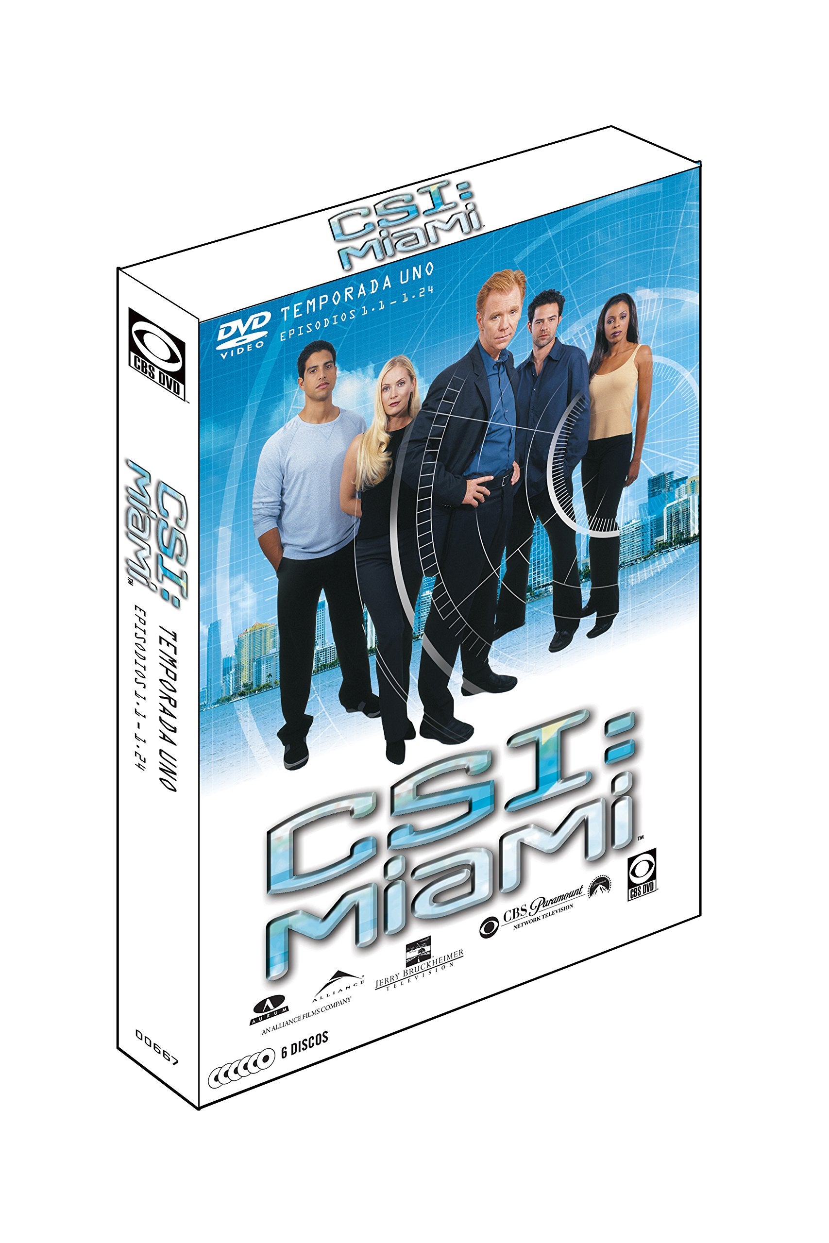Pack Csi Miami (1ª Temporada) (Import) (Dvd) (2009) David Caruso; Khandi Alexand Films