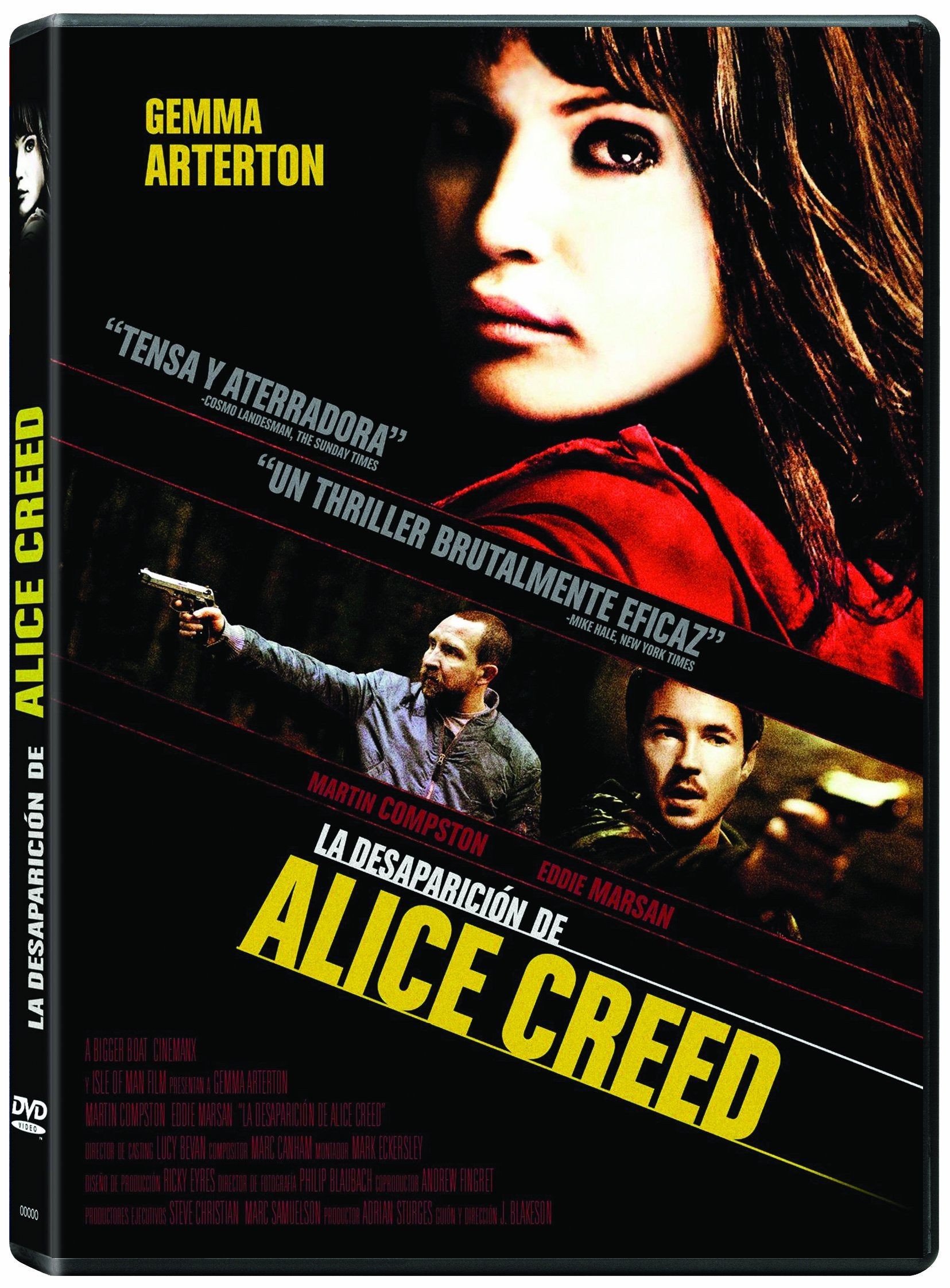 La Desaparición De Alice Creed (Import) (Dvd) (2013) Gemma Arterton; Eddie Marsa Films