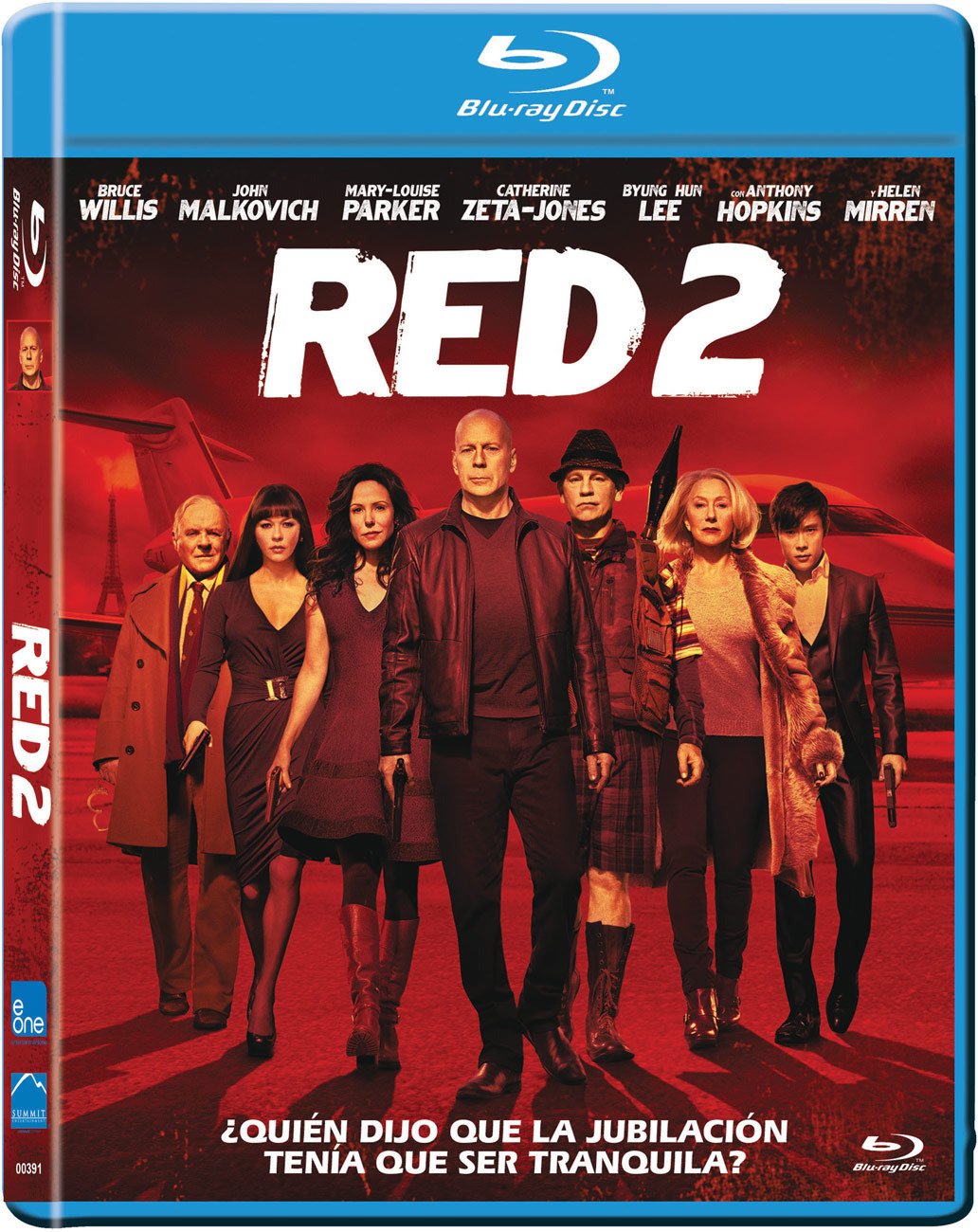 Red 2 (Blu-Ray) (Import) (Keine Deutsche Sprache) (2014) Bruce Willis; Helen Mirren; John Malkovich; Films