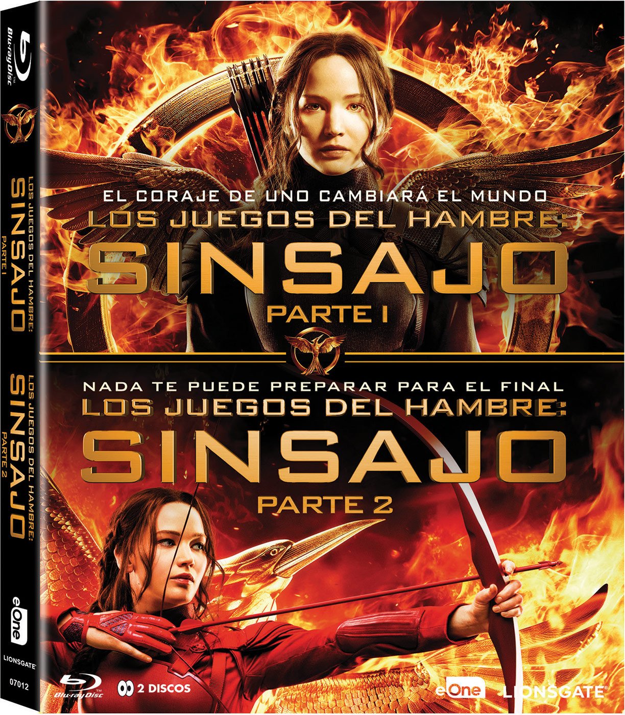 PACK LOS JUEGOS DEL HAMBRE SINSAJO 1 + 2 (Spanien Import, siehe Details für Sprachen) Films