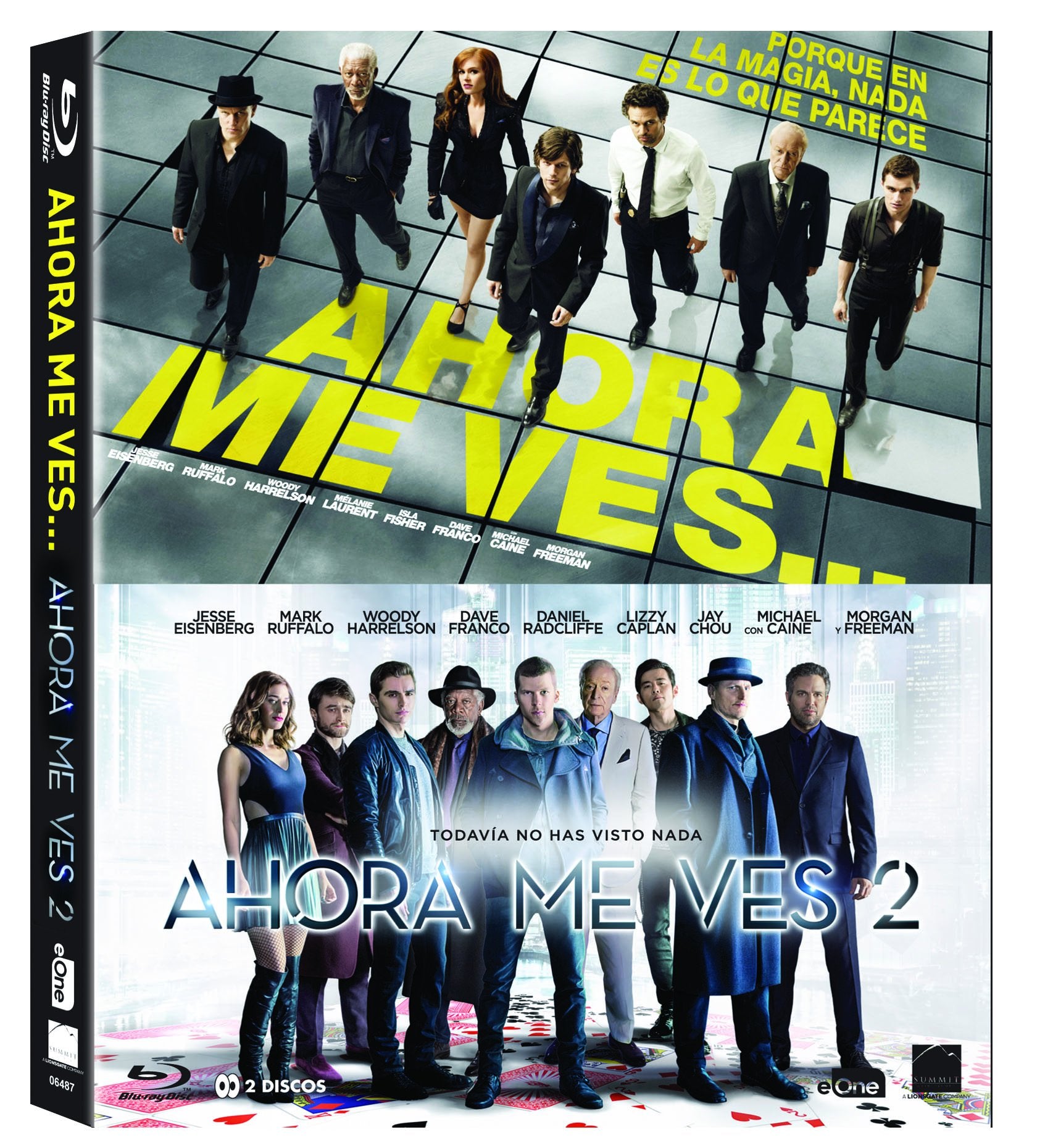 Now You See Me 1+2 (Pack AHORA ME VES 1 + 2, importiert aus Spanien, Sprachen auf Details) Films
