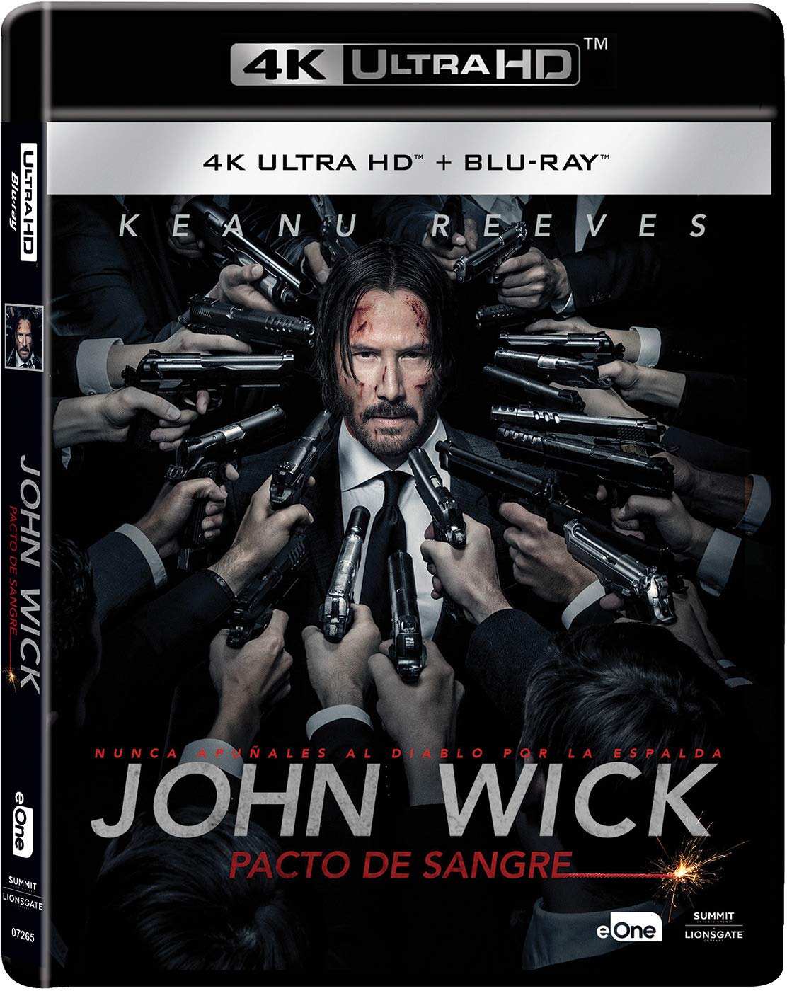 John Wick: Pacto De Sangre Blu-Ray + Ultra-HD 4k dvd