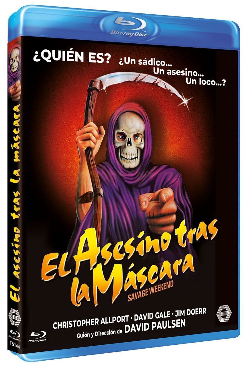 El Asesino Tras la Máscara BD 1979 Savage Weekend dvd