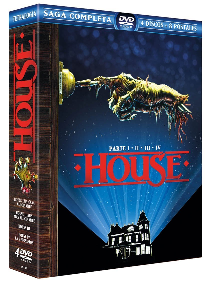 House: Ding Dong, You're Dead + House II: The Second Story + The Horror Show + House IV (DIGIPACK HOUSE I-II-III-IV -, Spanien I Movies