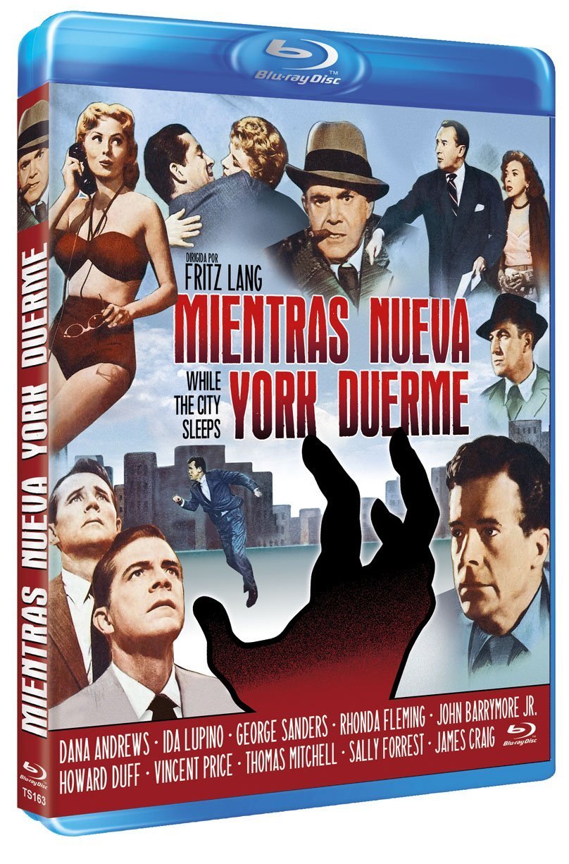 While The City Sleeps Mientras Nueva York Duerme Blu ray (Sprache Kein Deutsch) (Kein Deutsch Untertitel) dvd