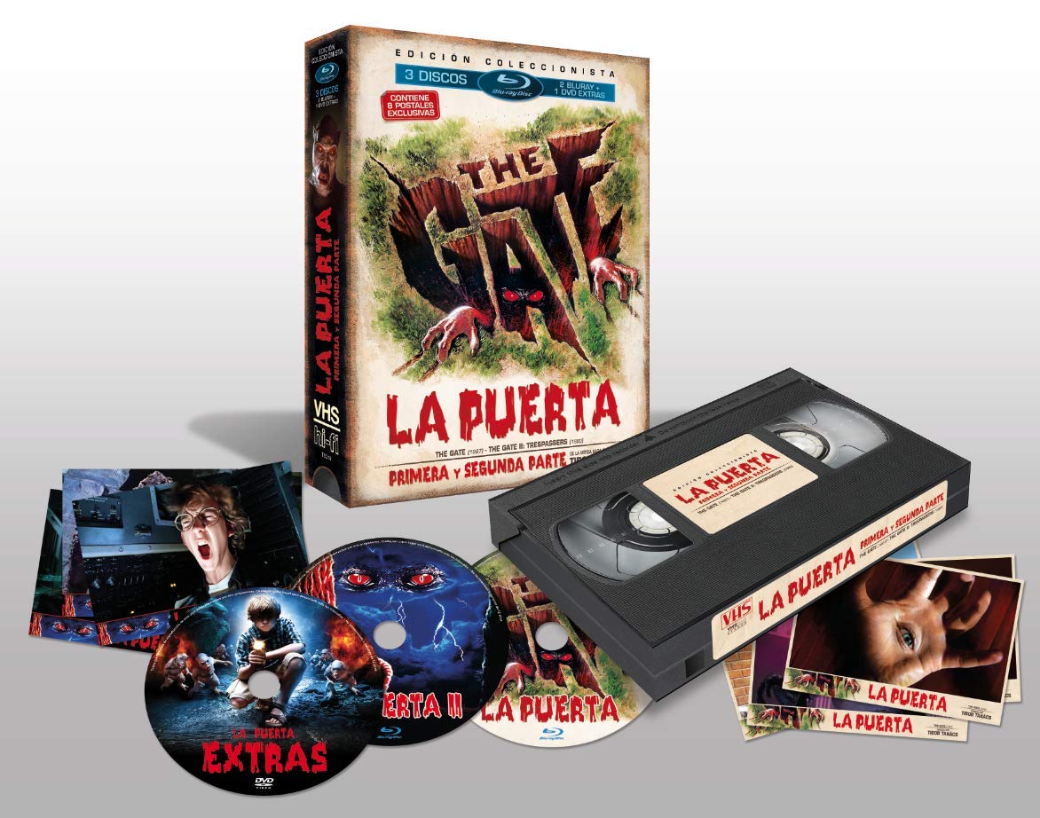 Pack La Puerta + La Puerta II (BD + DVD Extras Edicion Especial Vintage) Films