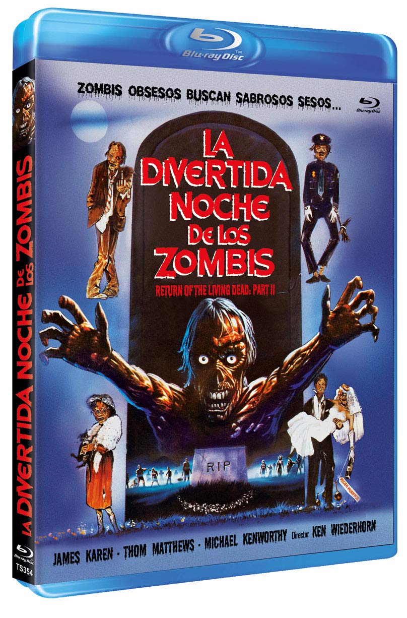 La Divertida Noche de los Zombies BD 1988 Return of the Living Dead: Part II Movies