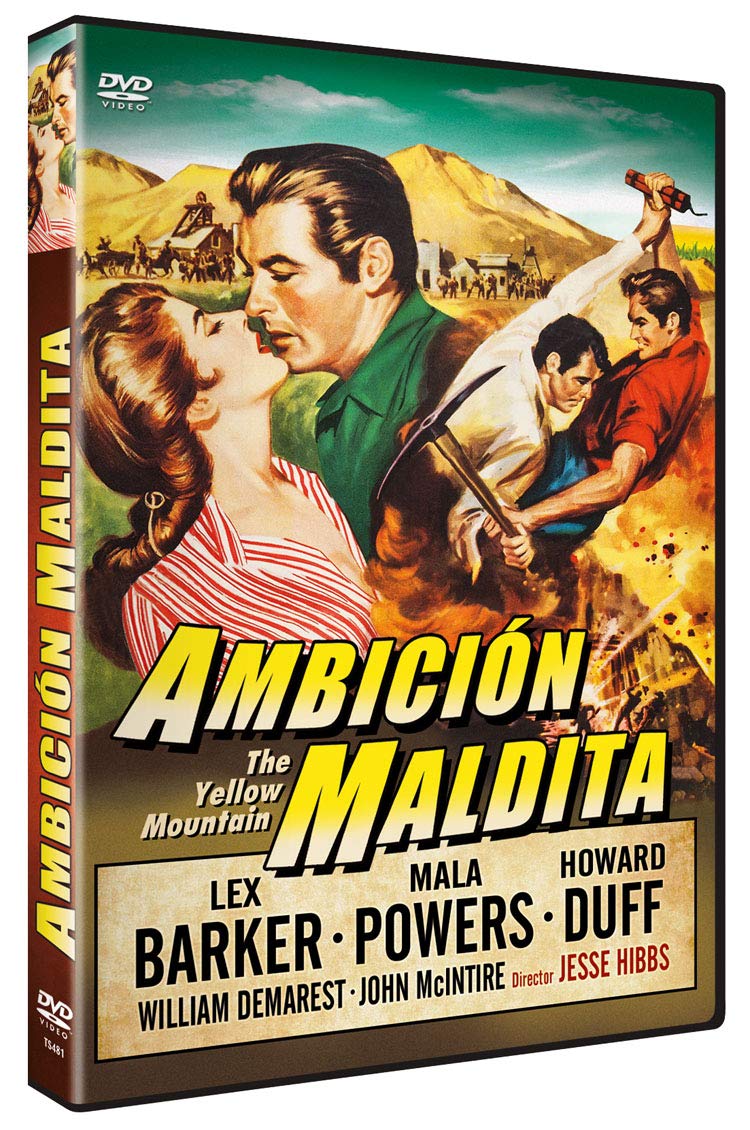 The Yellow Mountain 1954 Ambicion Maldita DVD EU-Import Englisch Ton,(Kein Deutsche Sprache ) Movies