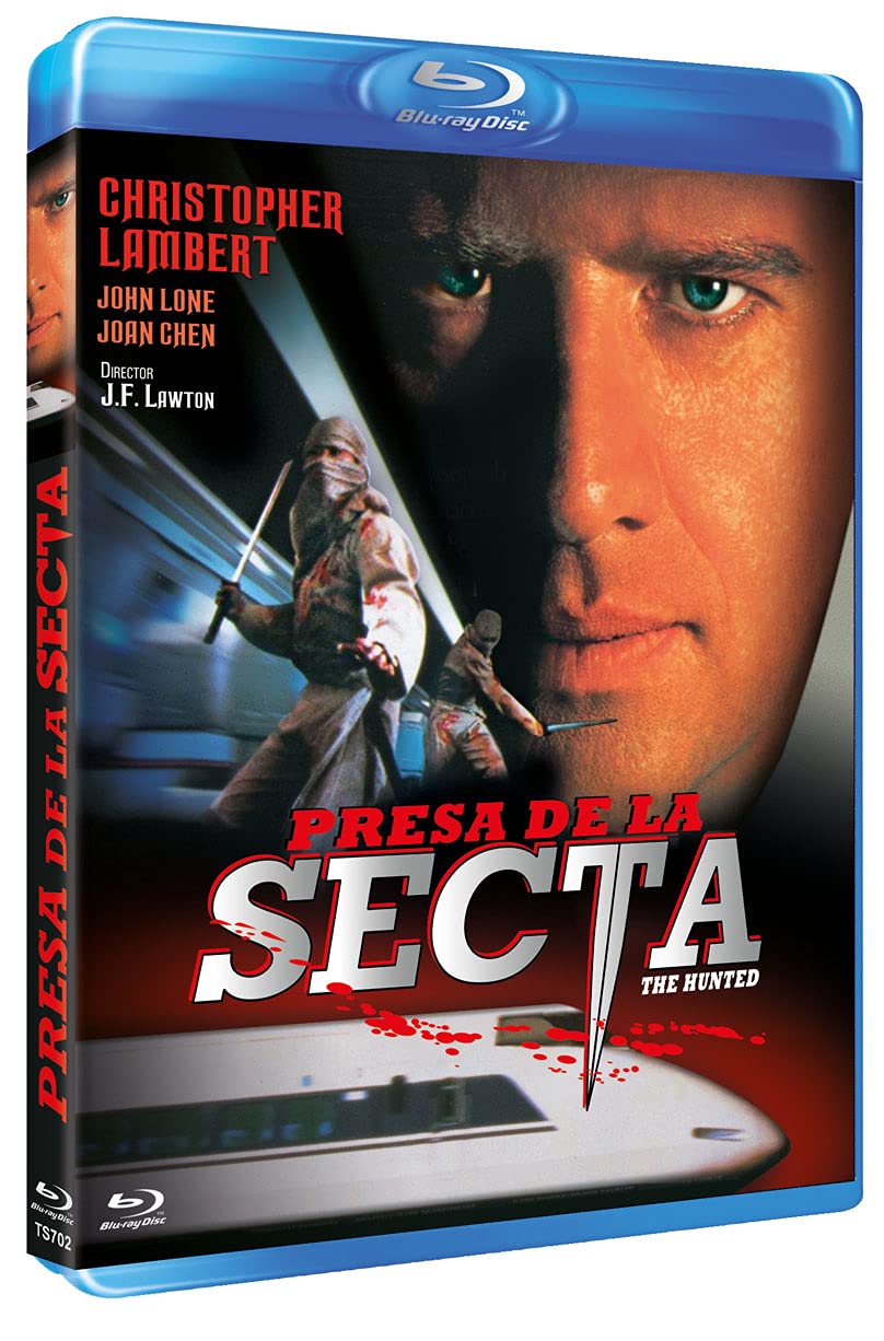 The Hunted - Der Gejagte (1995) Blu-Ray Spanisch Import mit Deutschem Ton, Christopher Lambert, John Lone Films