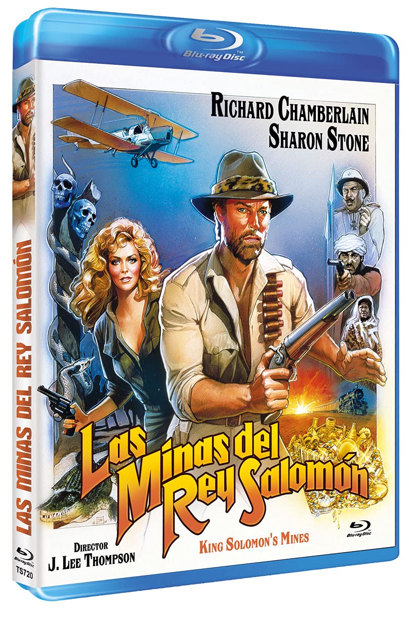 Las Minas Del Rey Salomón BD 1985 King Solomon's Mines dvd