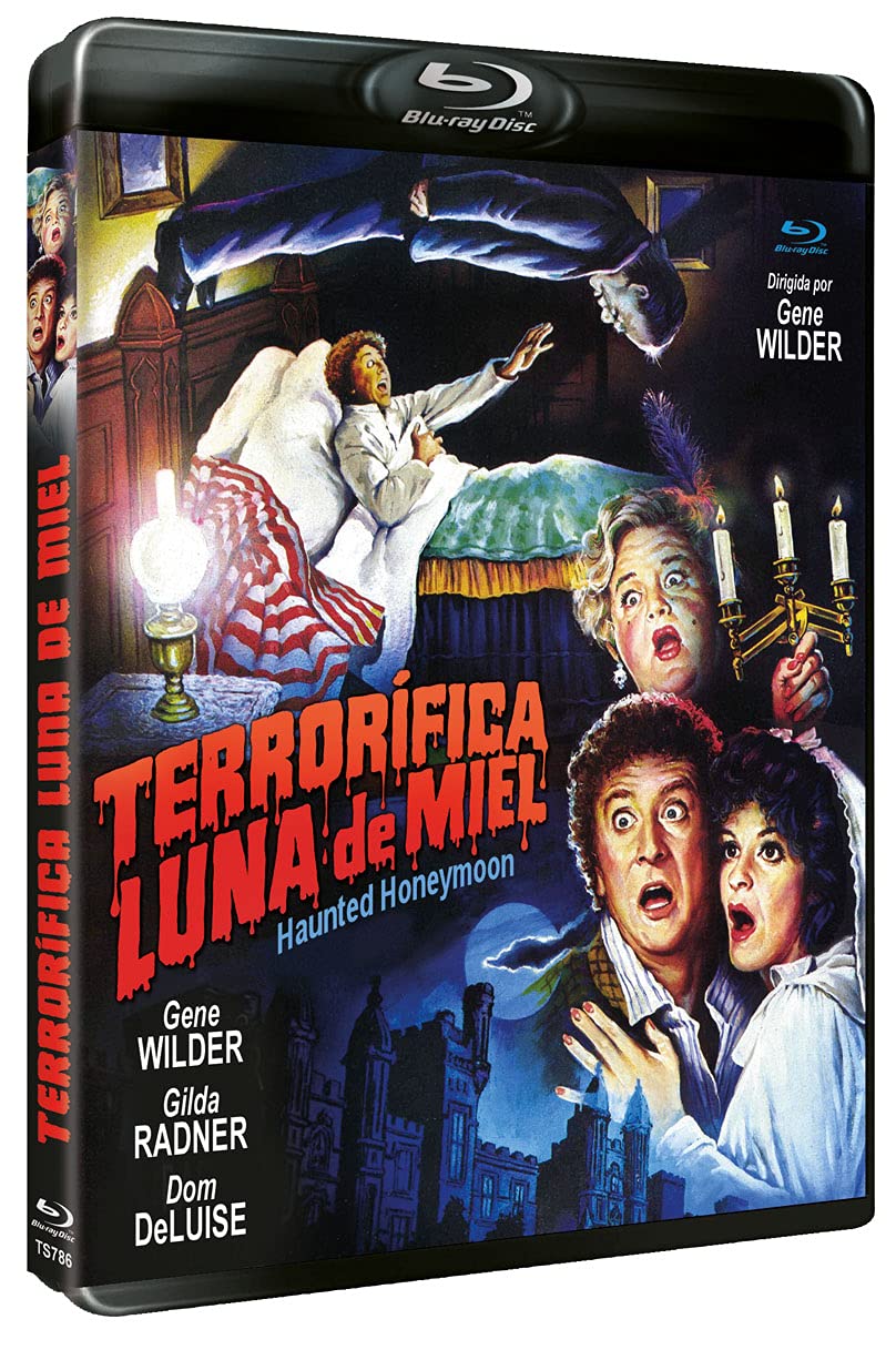 Terrorífica Luna De Miel BD 1986 Haunted Honeymoon dvd