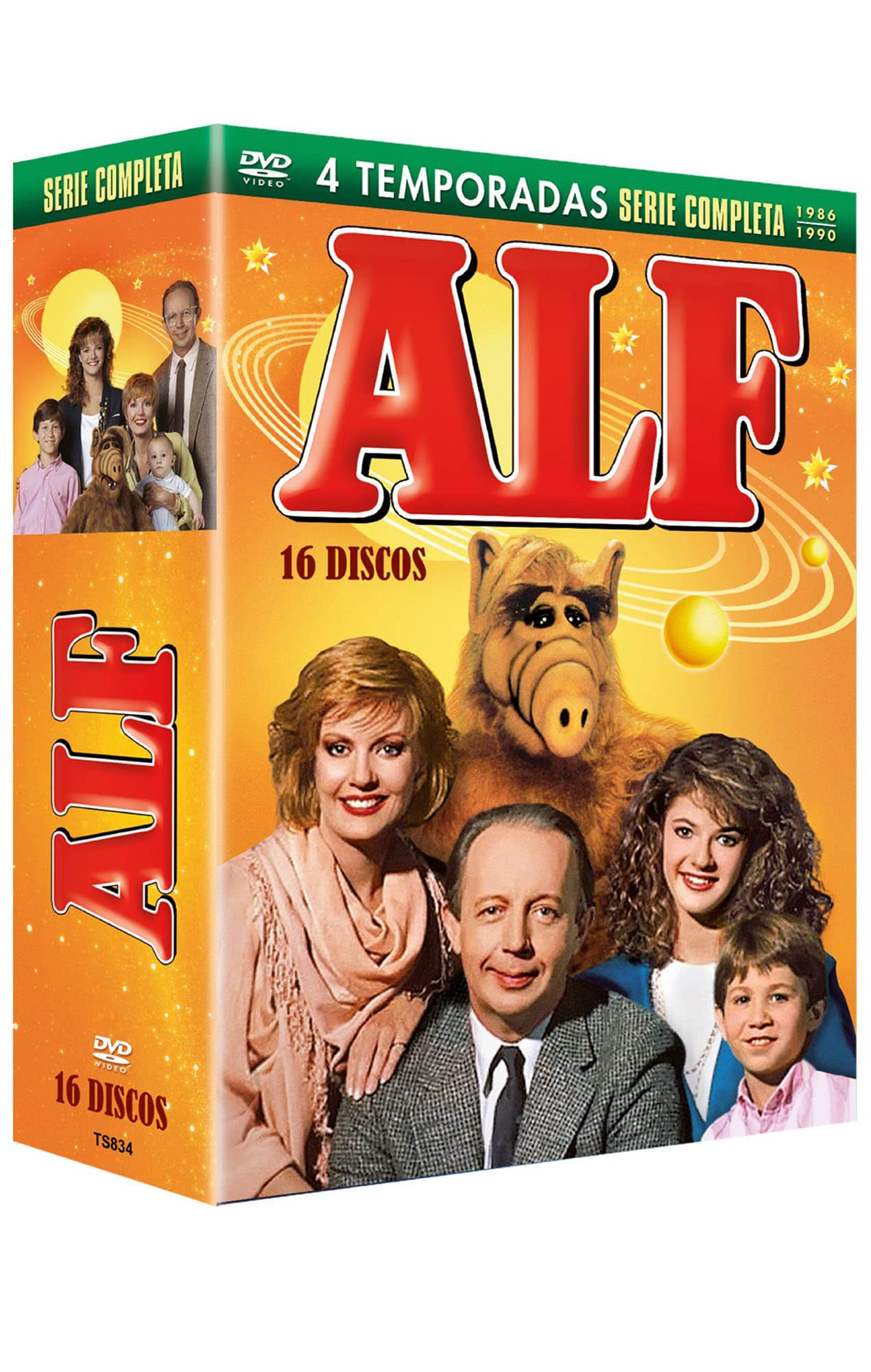 Alf Serie Completa Temporadas 1-4 (16 DVD) - DVD Films