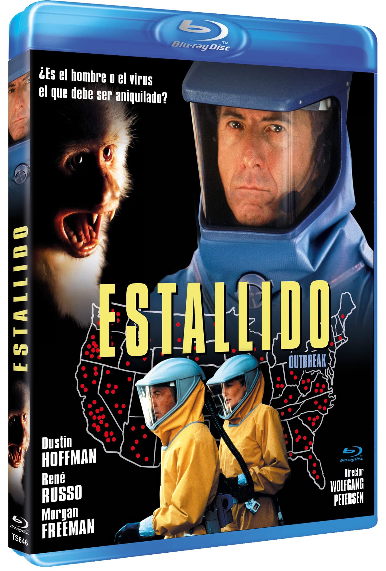 Outbreak - Lautlose Killer 1995 / Estallido Blu-ray EU-Import mit Deutschem Ton Films