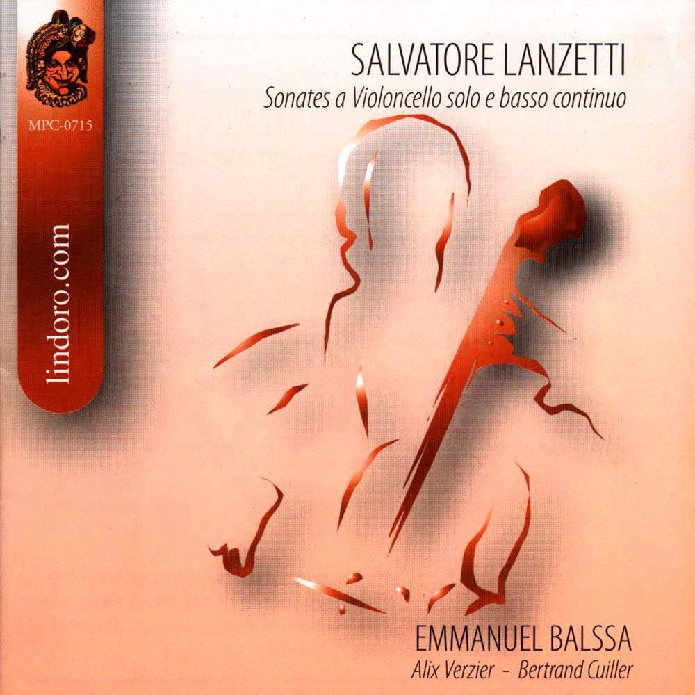 Lanzetti: Sonates a Violoncello Solo E Basso Conti Classical