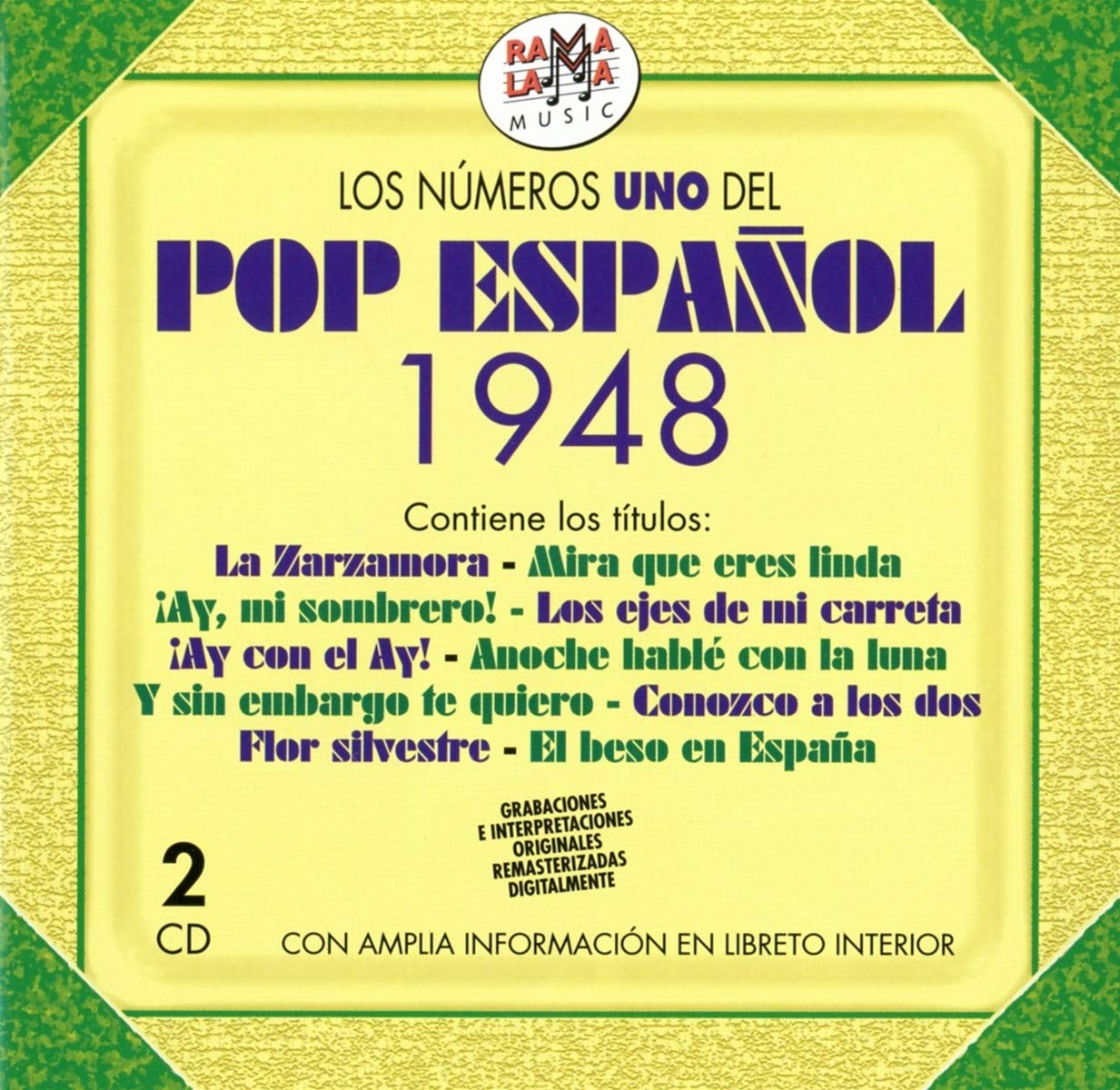 Los Numero 1 Del Pop Espa¿ol 1948 Pop