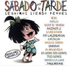 Sábado por la tarde. Seguimos siendo peques. Music