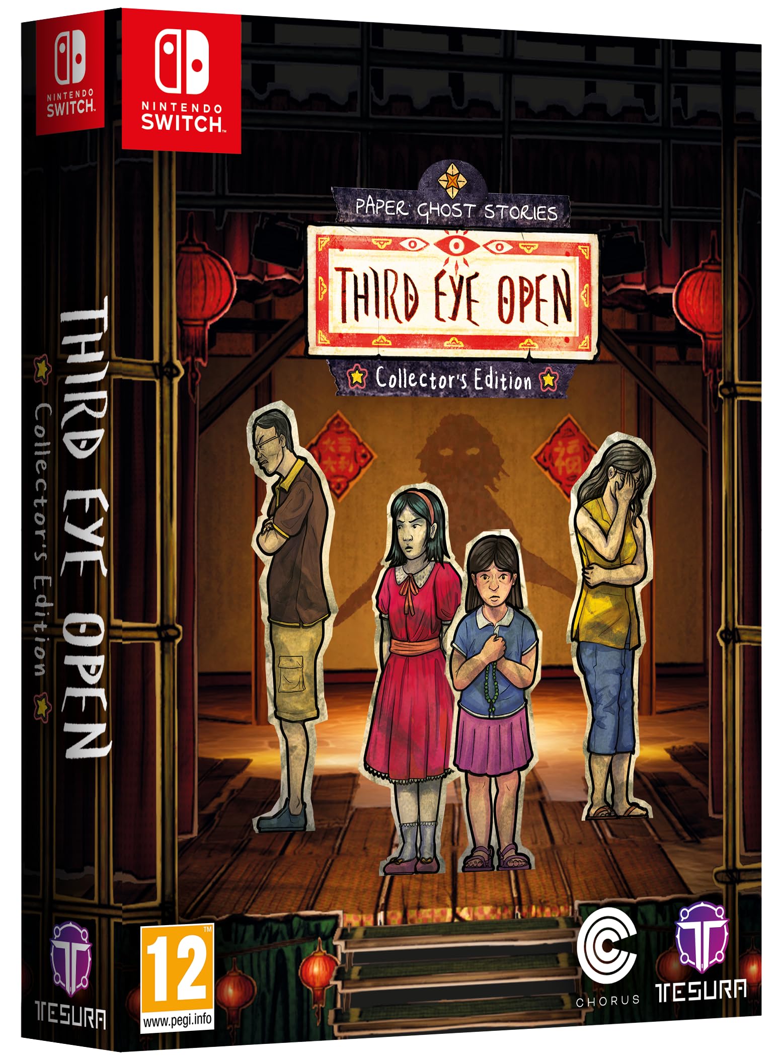 Paper Ghost Stories Third Eye Open Collector's Edition Nintendo Switch game