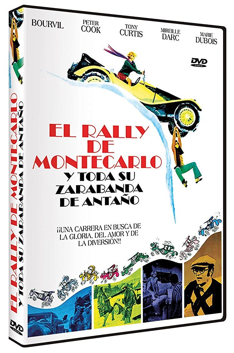 El Rally de Montecarlo y toda su Zarabanda de Antaño (Monte Carlo Or Bust) 1969 dvd