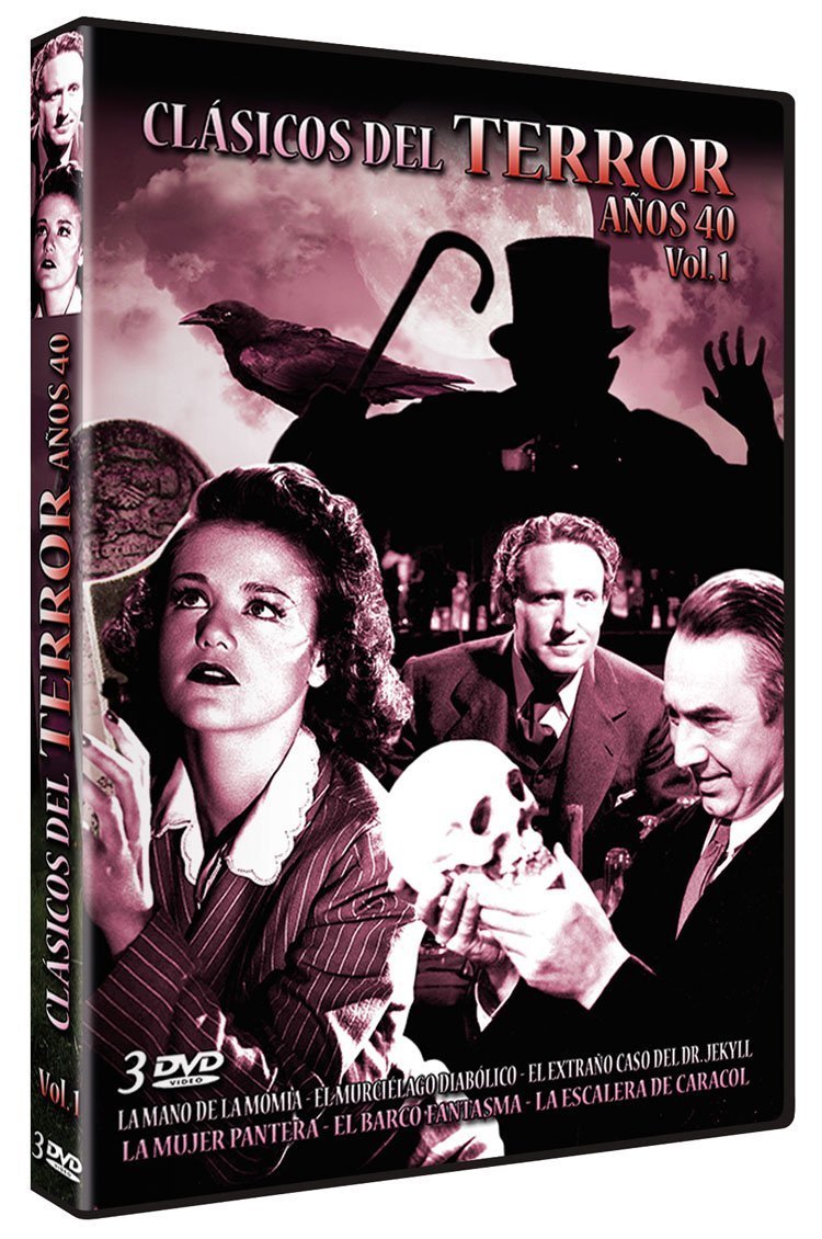 The Mummy?s Hand + The Devil Bat + DR. Jekyll and Mr. Hyde + Cat People + The Ghost Ship + The Spiral Staircase (PACK CLASICOS Films