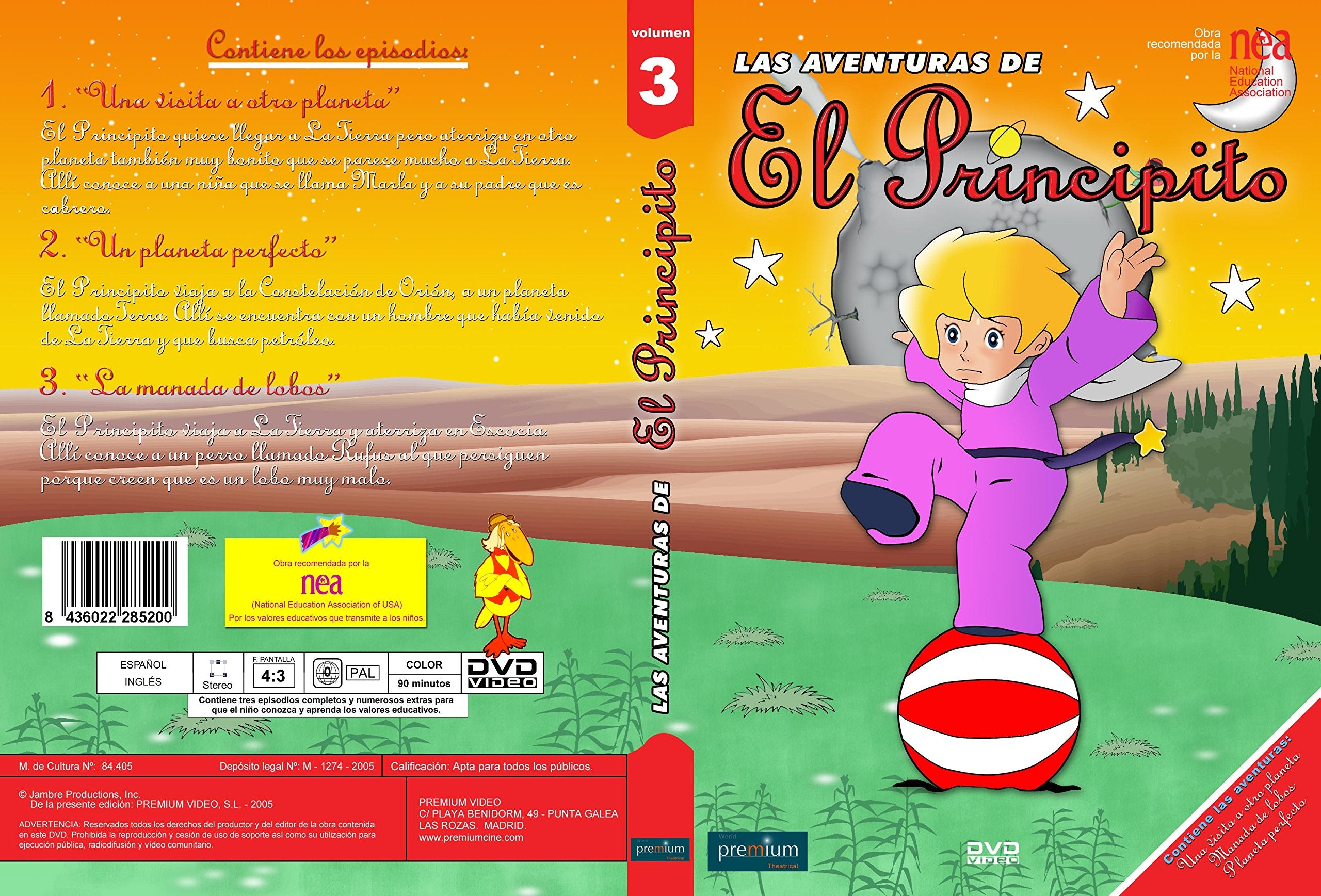 Hoshi no Ojisama Petit Prince (LAS AVENTURAS DE EL PRINCIPITO: VOL. 3, Spanien Import, siehe Details für Sprachen) Movies