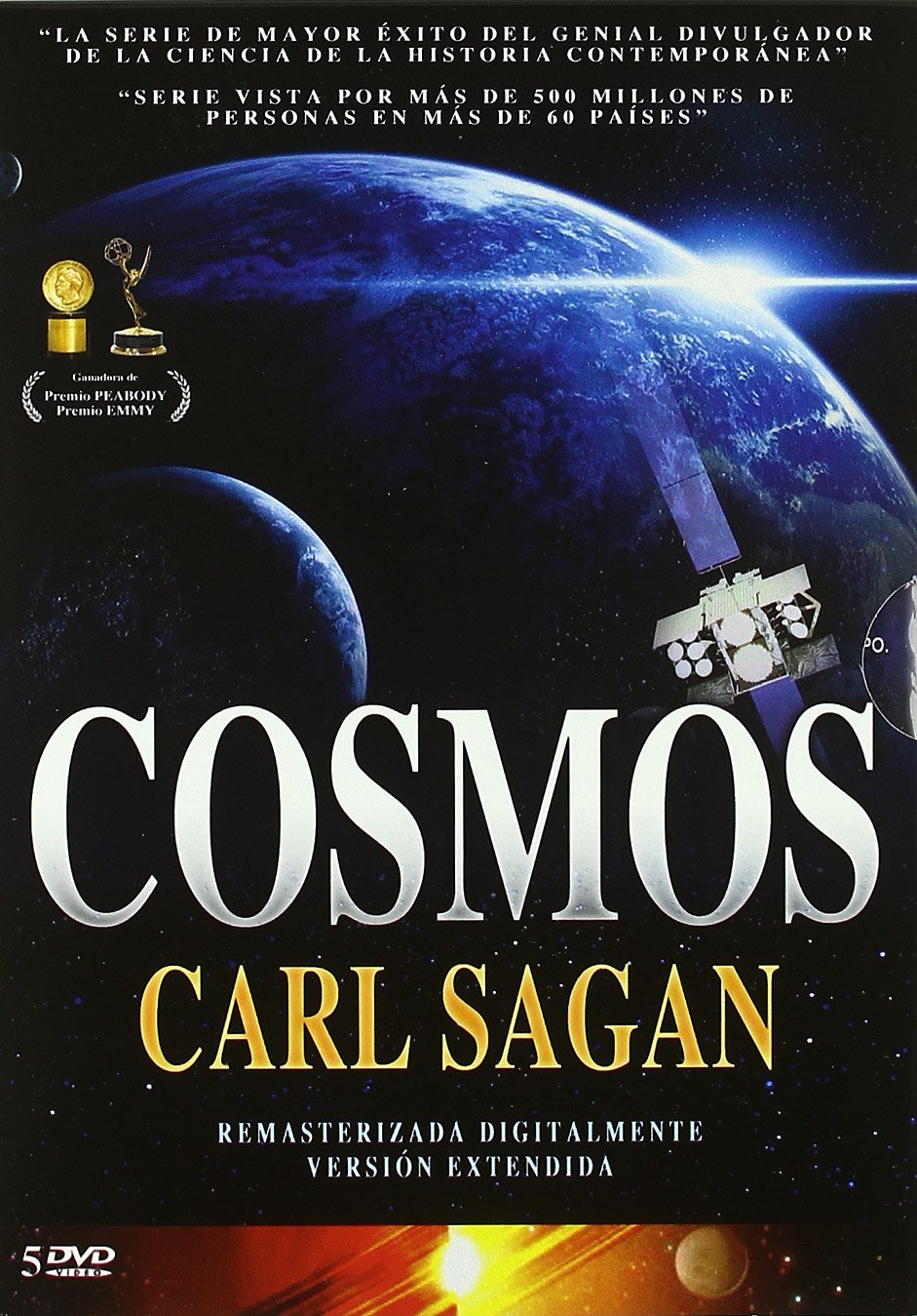 Cosmos Carl Sagan (Digitally Remastered Extended 5discs Collector's Edition) Real. dvd