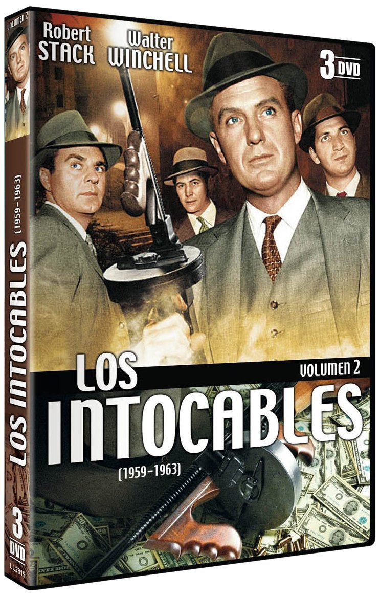 the Untouchables (los intocables)- Vol. 2 -3dvd- 1959 - Import - Region 2 Films