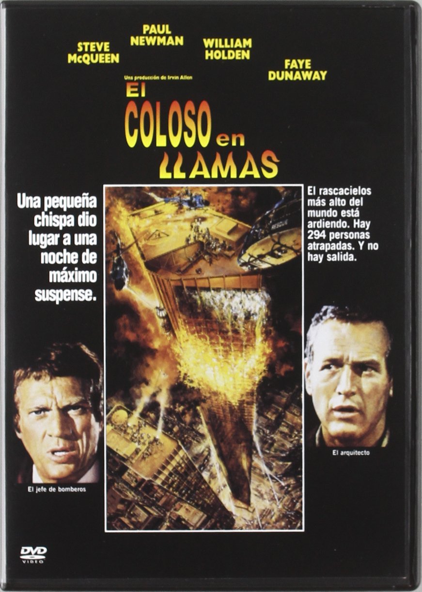 El coloso en Llamas dvd