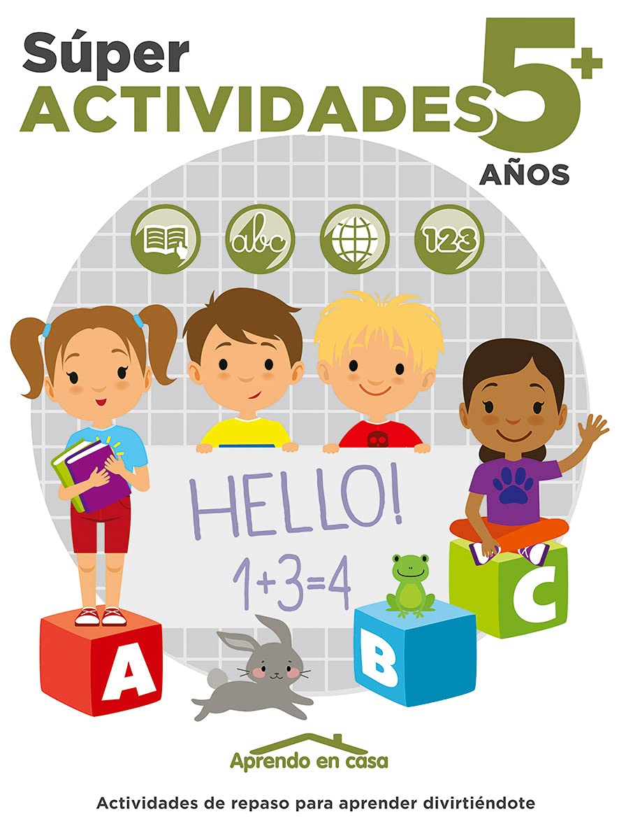 Libro ACTIVIDADES (5-6 A?OS) APRENDO EN CASA Books