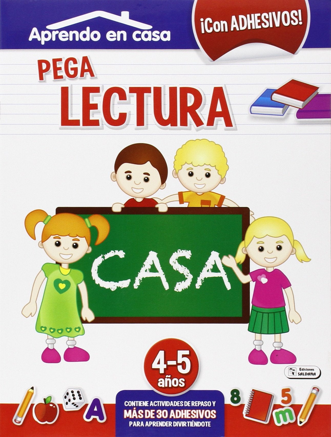 PEGA LECTURA 4-5 AÃ‘OS APRENDO EN CASA book