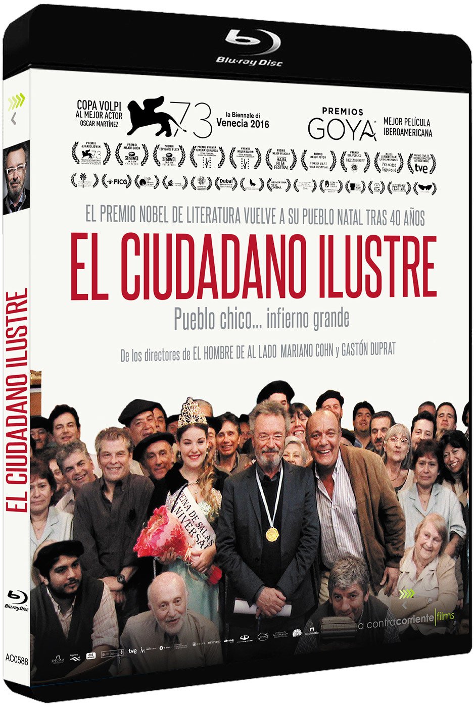 El Ciudadano Ilustre - Gaston Duprat, Mariano Cohn. dvd