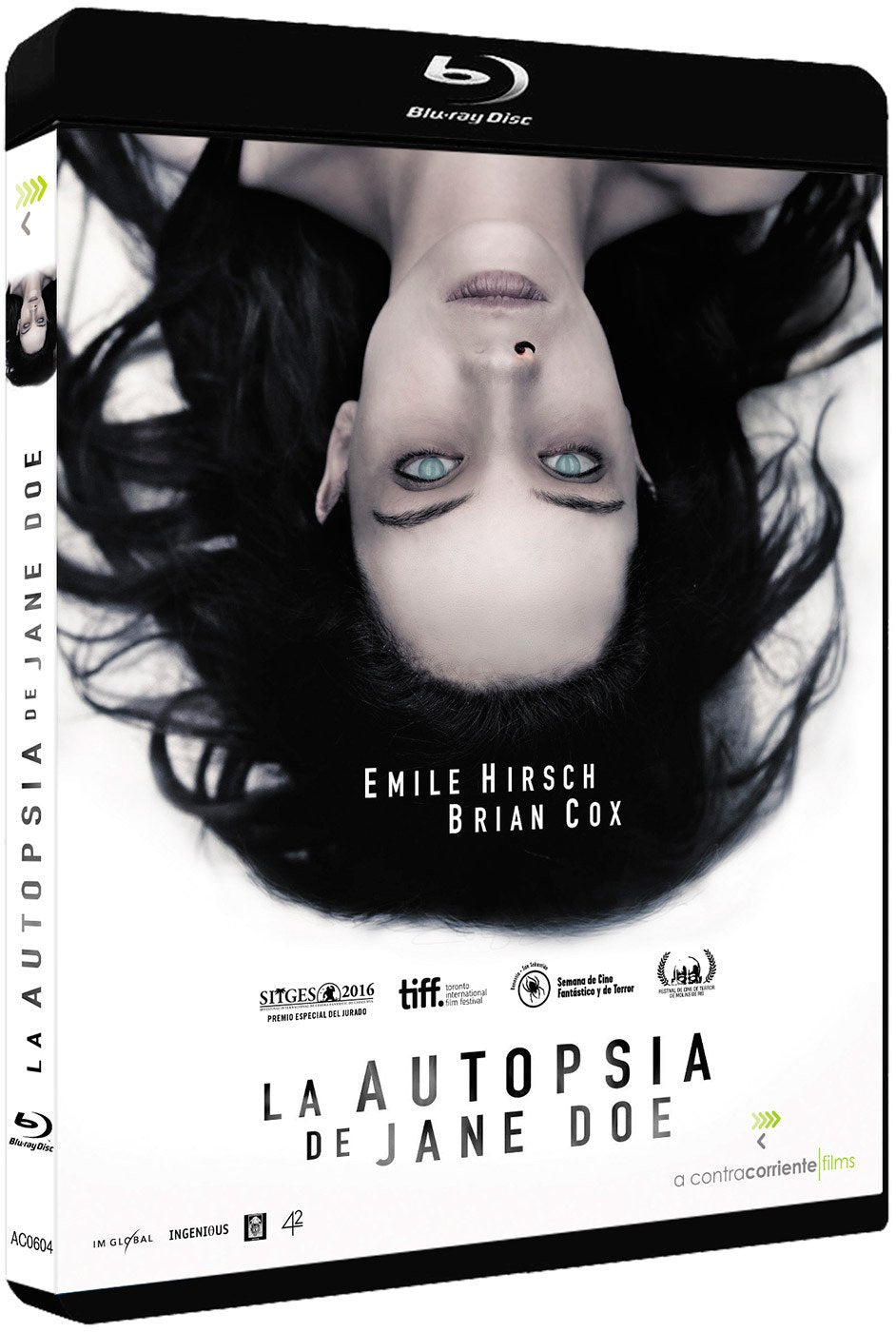 The Jane Doe Identity (The Autopsy of Jane Doe, Importé d'Espagne, langues sur les détails) dvd