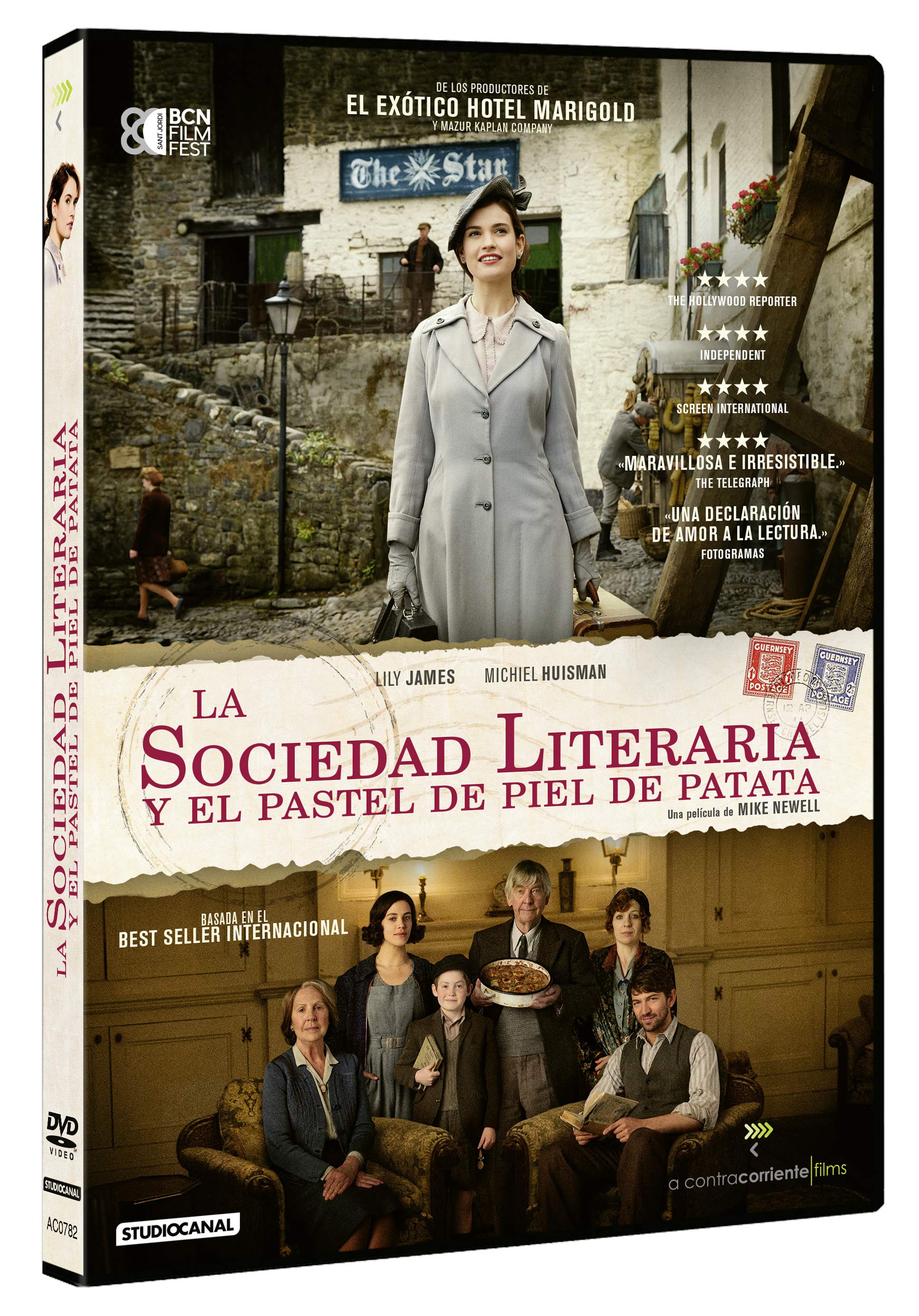 The Guernsey Literary and Potato Peel Pie Society - La sociedad literaria y el pastel de piel de patata Movies