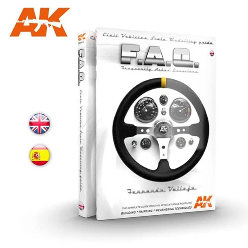 (AKBOOK282) - AK Interactive Book - Civil Vehicles Scale Modelling FAQ Books