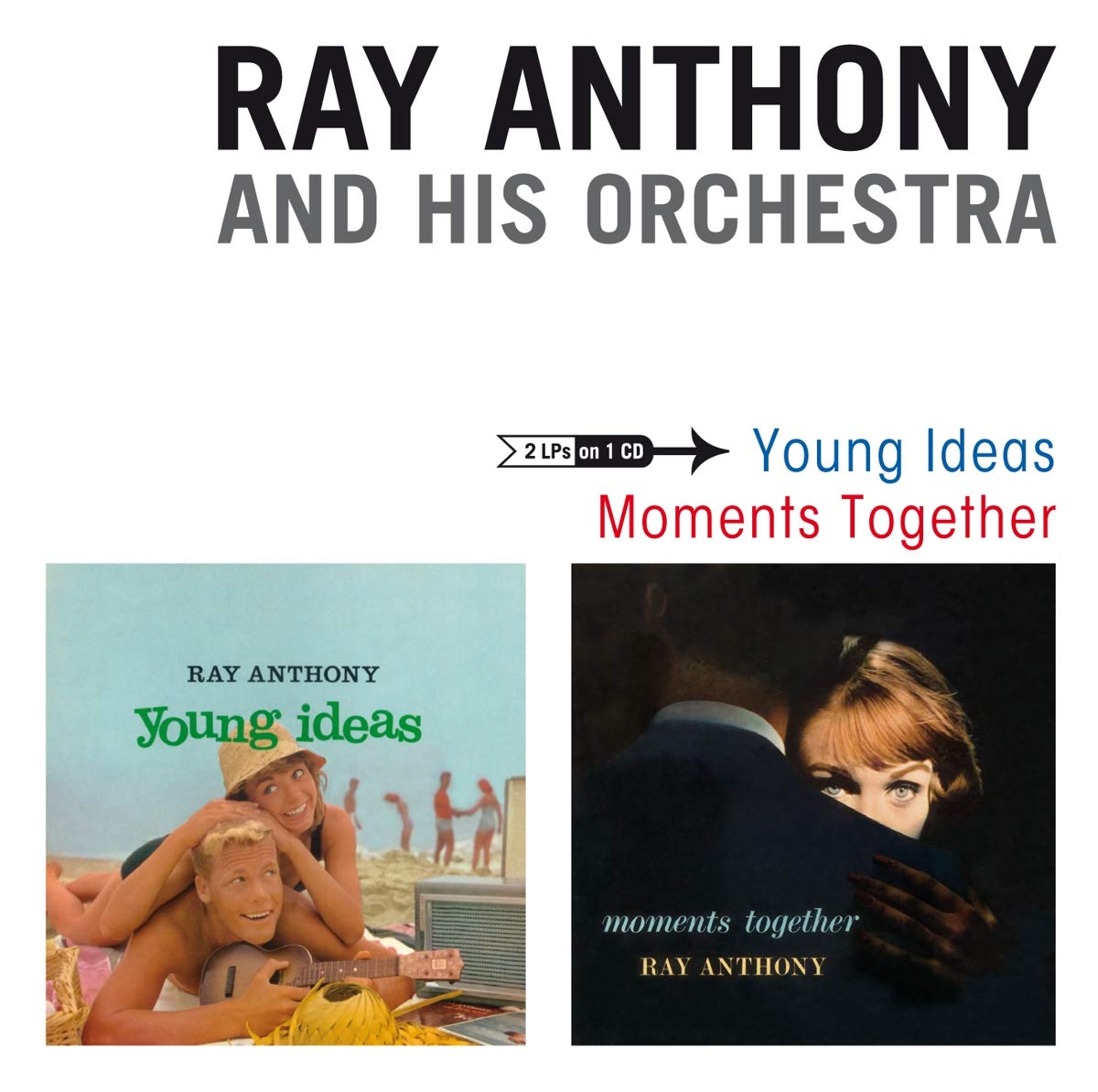 Ray Anthony & His Orchestra - Young Idea & Moments.. cd