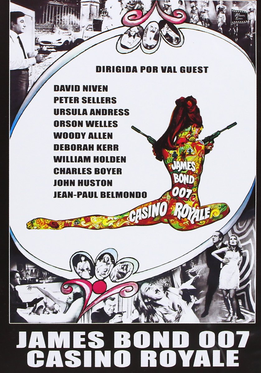 Casino Royale - 1967 Director: John Huston, Ken Hughes, Val Guest, Robert Parrish, Joe MCgrath. dvd
