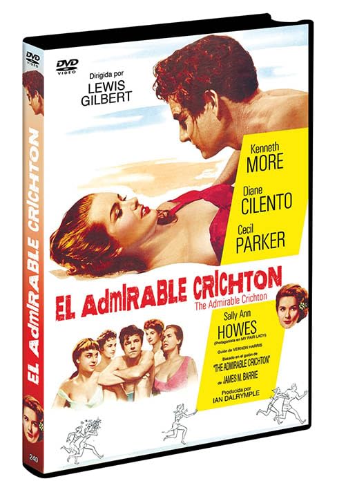El Admirable Crichton (Import) (Dvd) (2013) Kenneth More, Sally Ann Howes, Marti Films