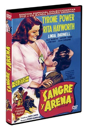 Sangre Y Arena DVD + B.S.O. (2014) Tyrone Power, Linda Darnell, Rita Ha Movies