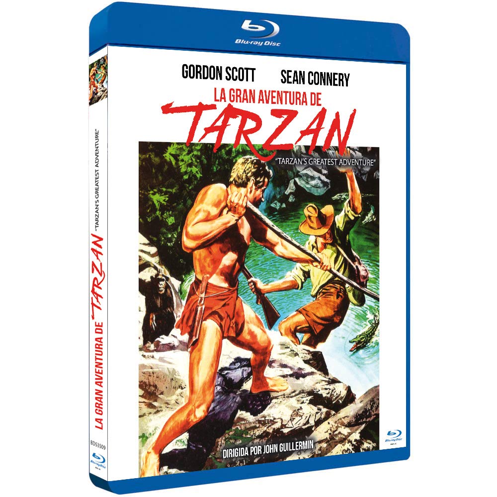 La Gran Aventura de Tarzán BDr 1959 Tarzan's Greatest Adventure dvd
