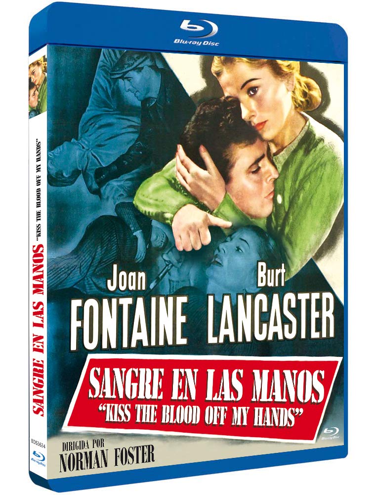 Kiss The Blood Off My Hands (1948) Sangre En Las Manos ( Blu-ray) Spanish Import Plays in English Movies