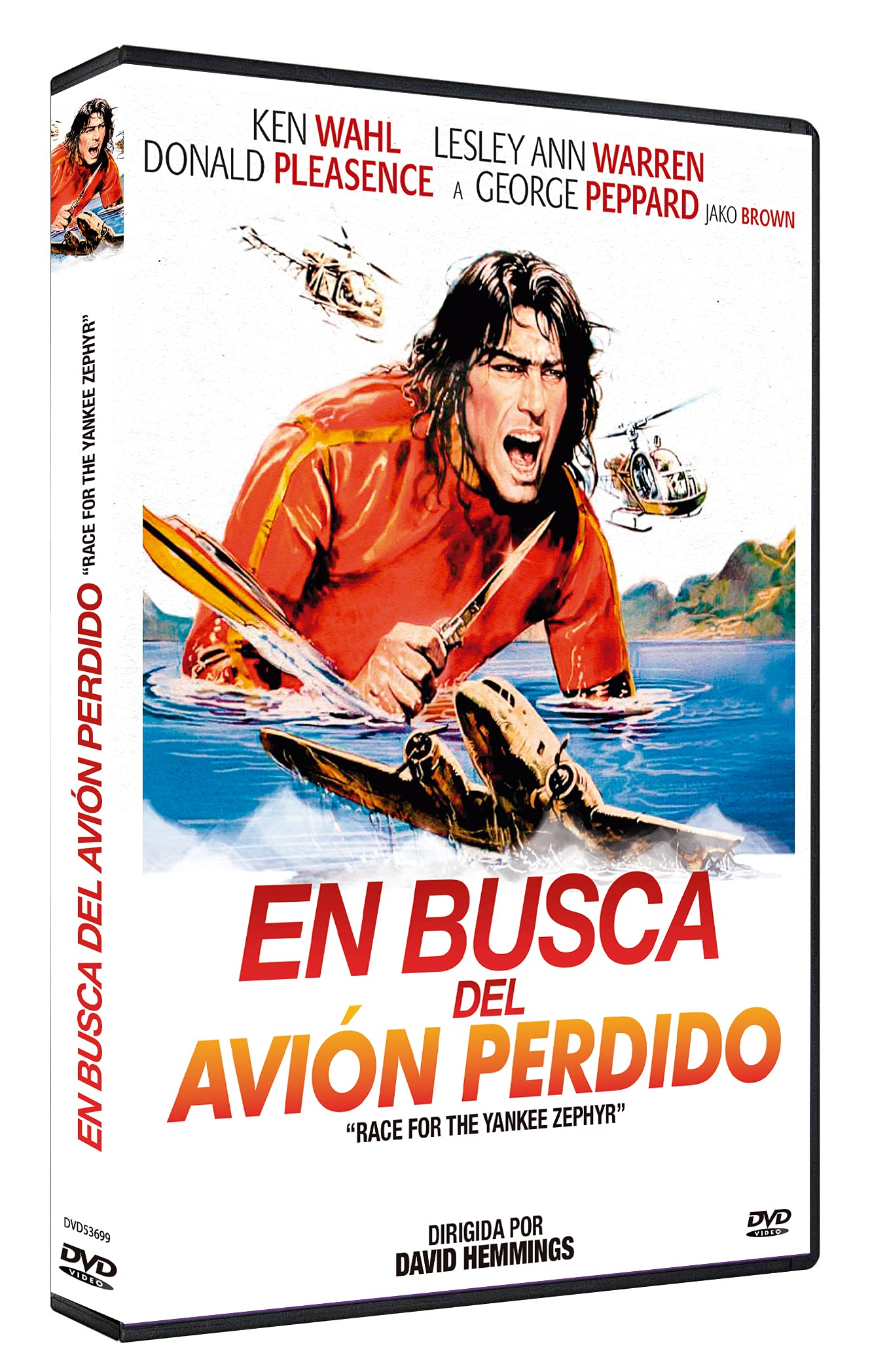 en Busca Del Avión Perdido DVD 1981 Race for The Yankee Zephyr dvd