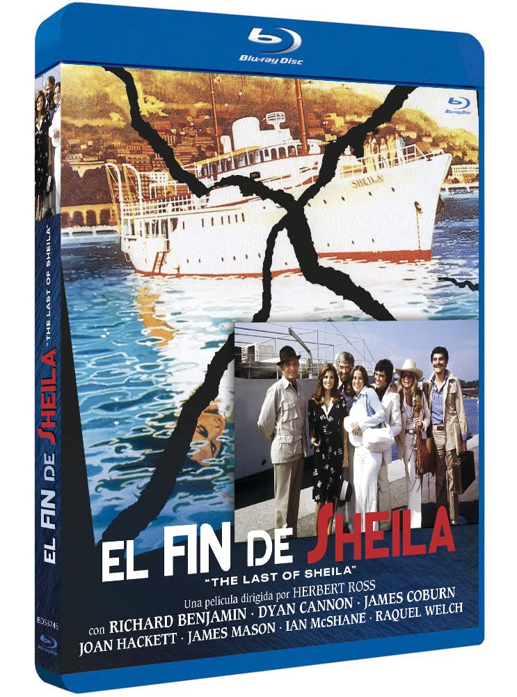 The Last Of Sheila 1973 El Fin de Sheila Blu-ray EU-Import Englisch Tonspur (Kein Deutsche Sprache) Films