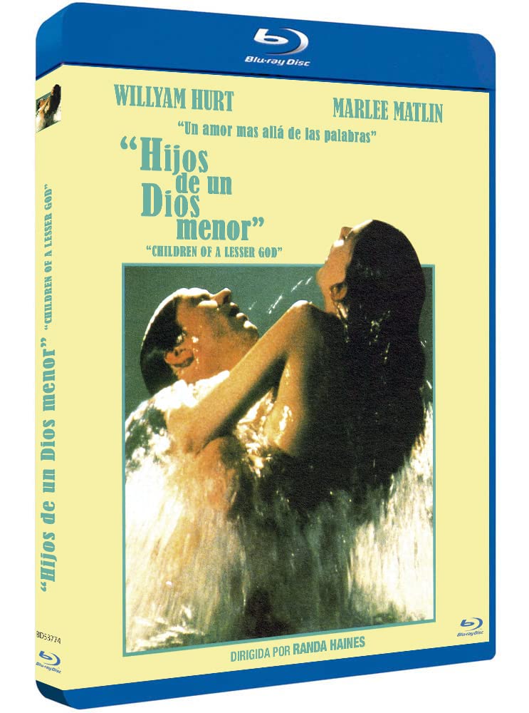 Hijos de Un Dios Menor BD 1986 Children of a Lesser God dvd