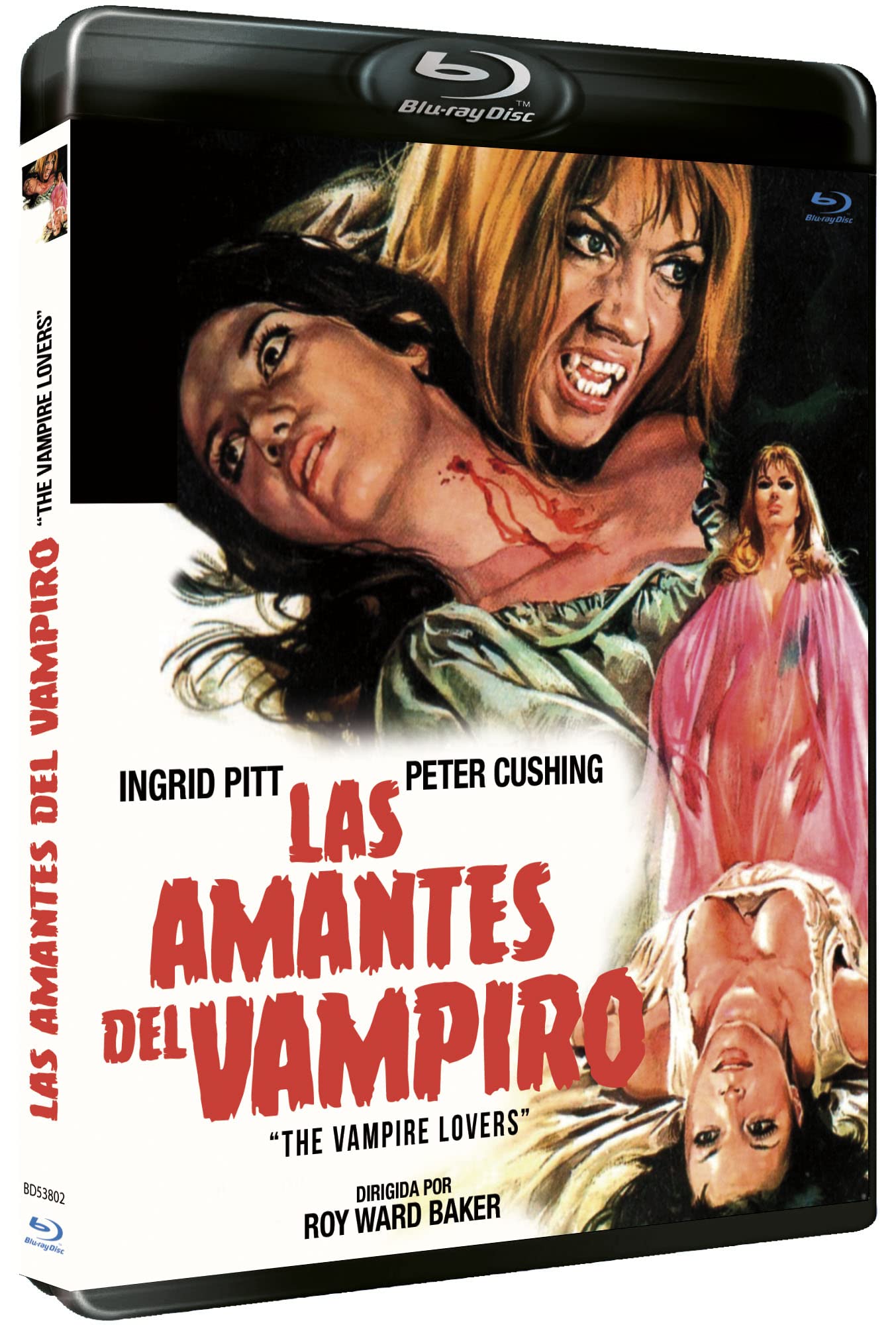Las Amantes Del Vampiro BD 1970 The Vampire Lovers dvd