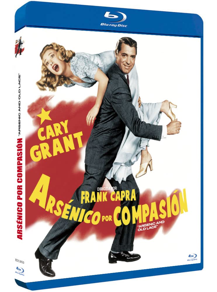 Arsen und Spitzenhäubchen 1944 Arsen und Old Lace/Arsenic et vieilles dentelles/Arsenico e vecchi merletti Por Compasion Blu-ray EU Import mit deutschem Ton Stationery