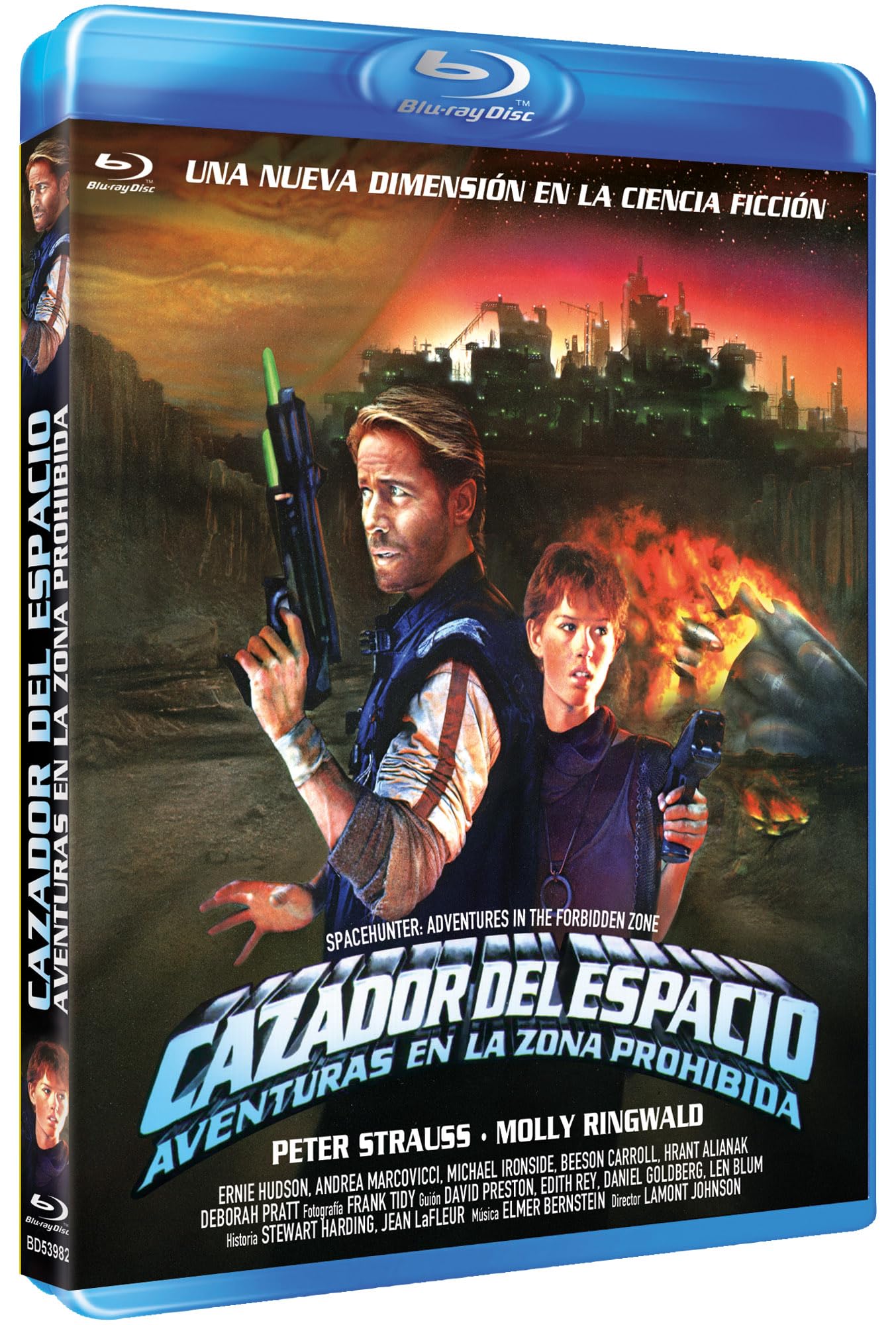 Le Guerrier de l'espace : Aventures en zone interdite (1983) Blu Ray avec audio francais Spacehunter: Adventures in the Forbidden Zone dvd