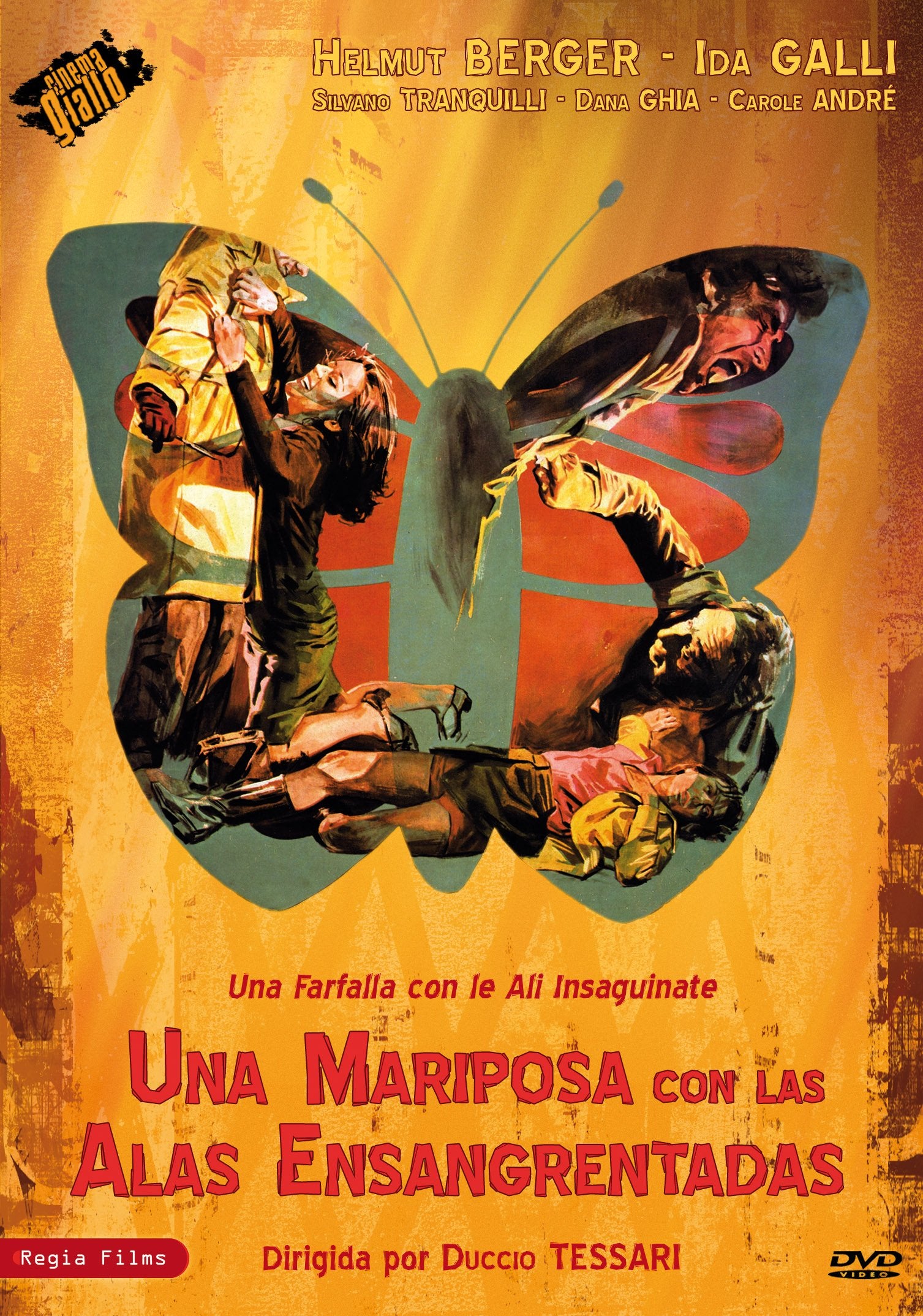 Una mariposa con las alas ensangrentadas Films
