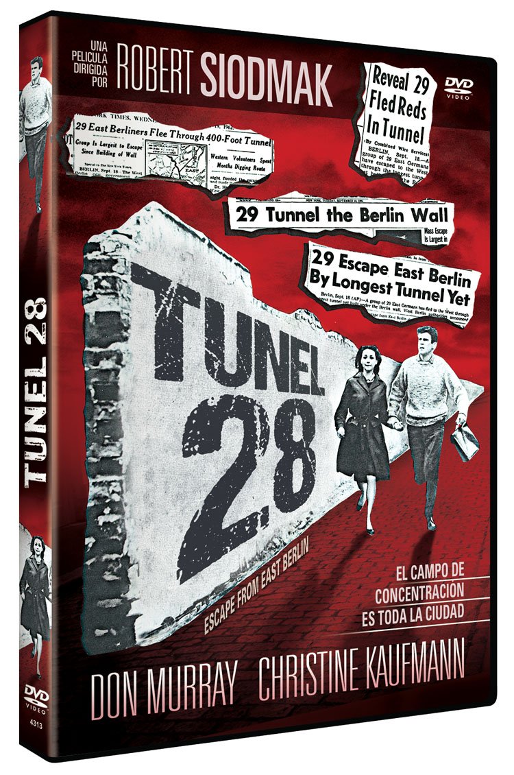 Túnel 28 DVD 1968 Escape from East Berlin Films